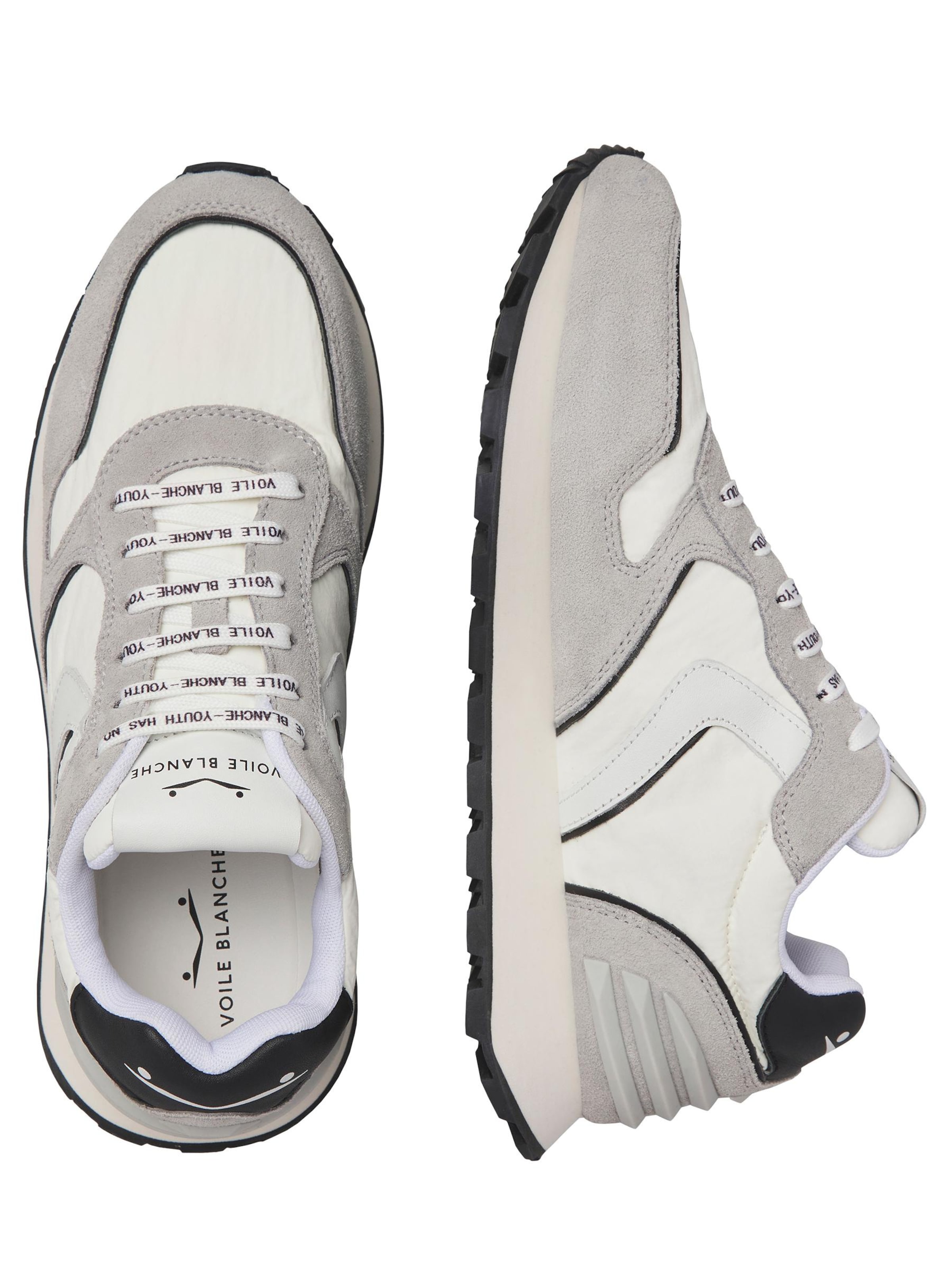 Voile blanche Sneakers laag 'PARIS POWER MAN.' in Wit