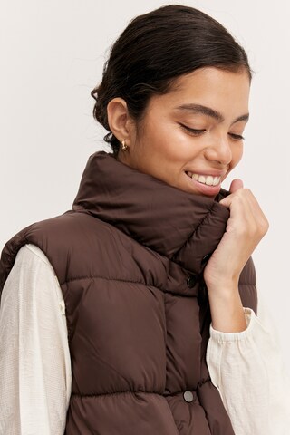 Gilet 'Bybomina' b.young en marron