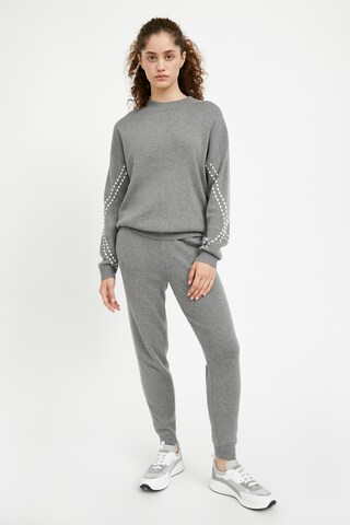 Finn Flare Pullover 'Basic' in Grau
