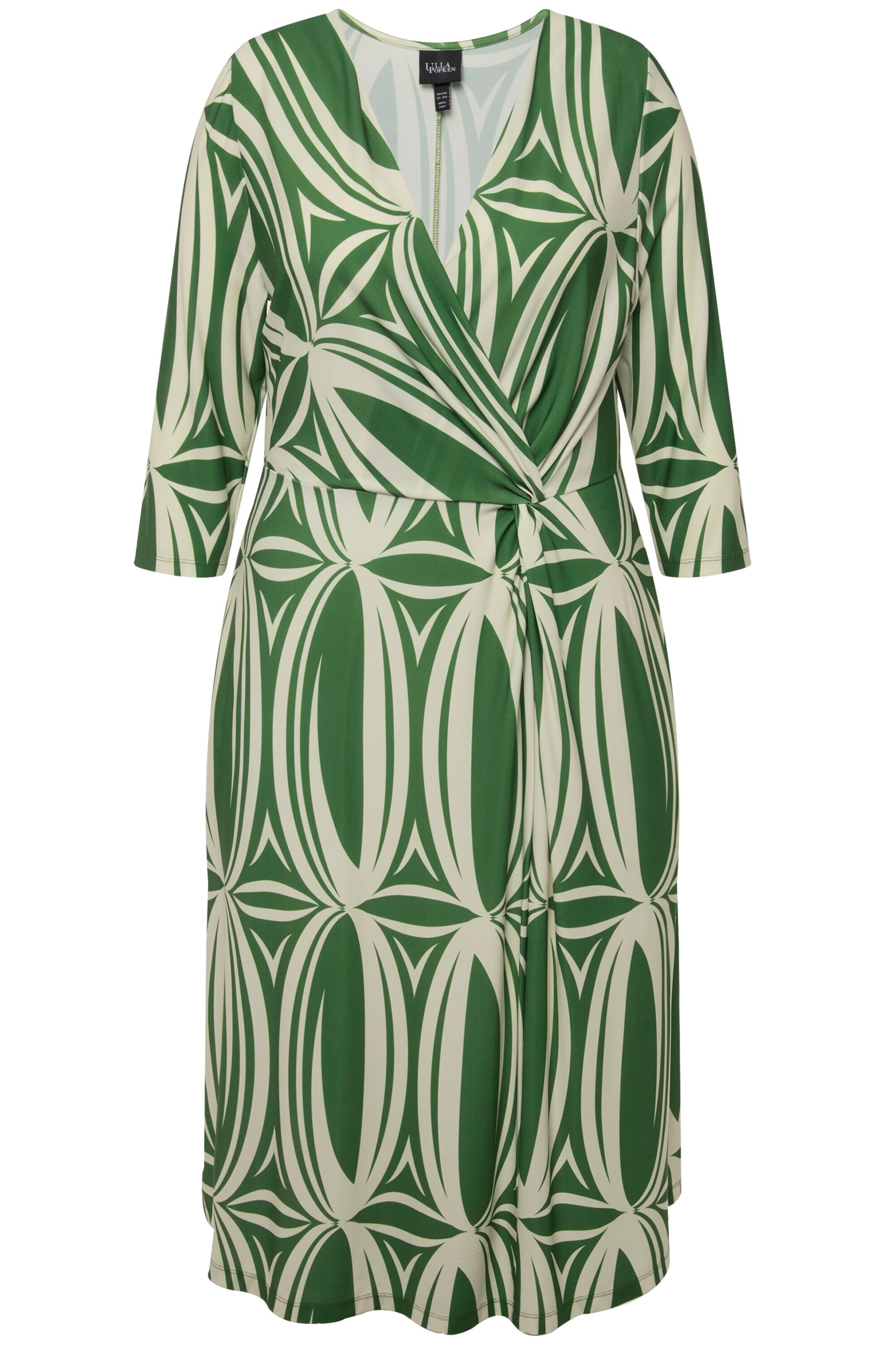 Ulla Popken Kleid in Grün: Vorderseite