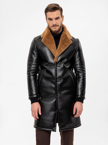 Manteau d’hiver Antioch en noir : devant