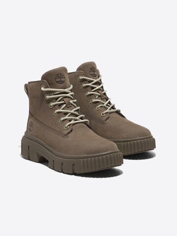 TIMBERLAND Lace-up bootie 'Greyfield' in Brown