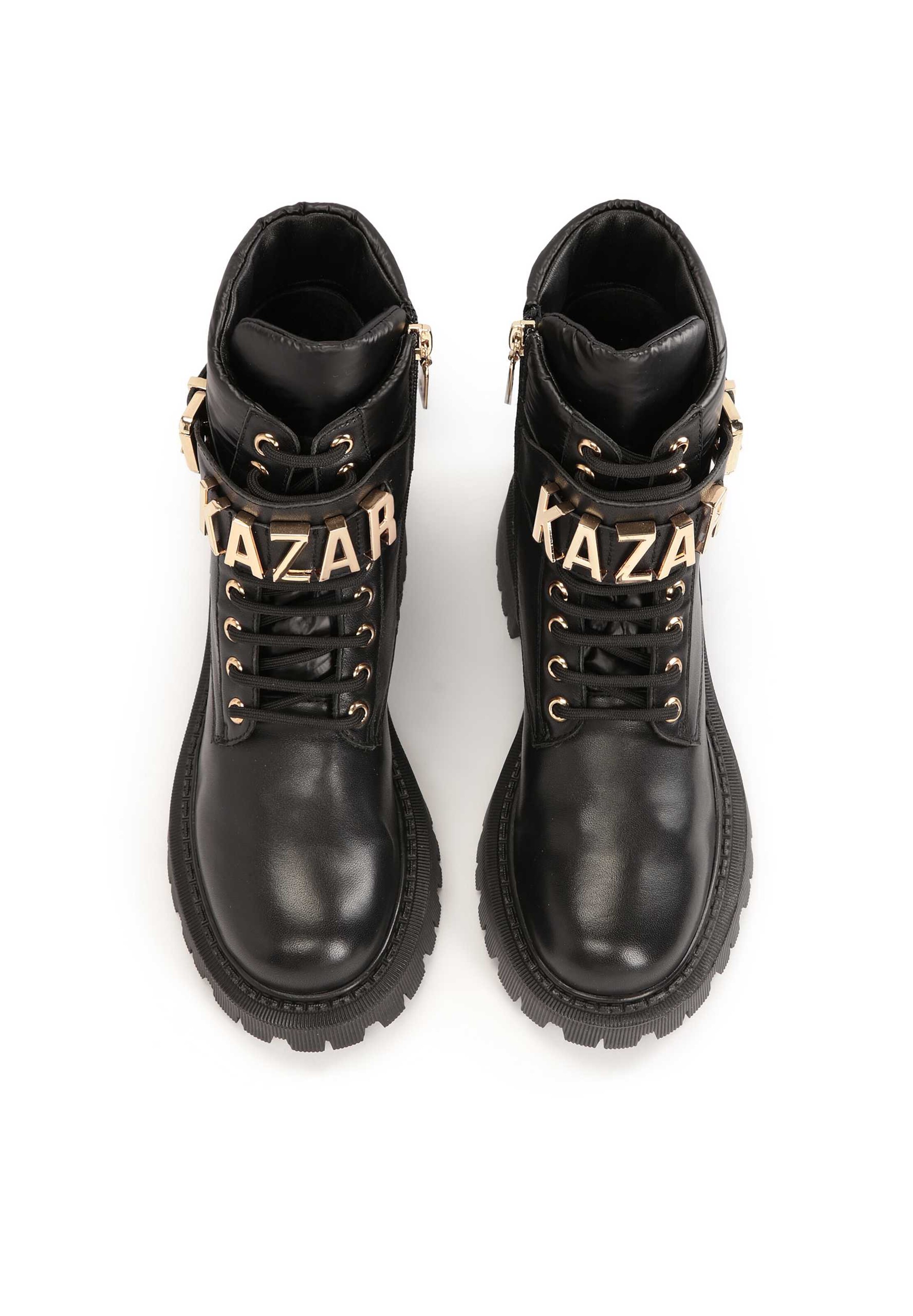 Kazar Stiefelette in Schwarz