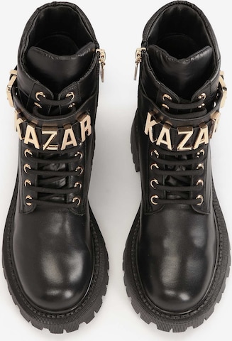 Bottines à lacets Kazar en noir