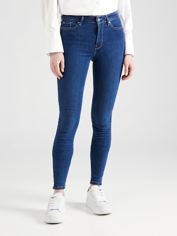 TOMMY HILFIGER Skinny Jeans 'KAI' i blå: framsida