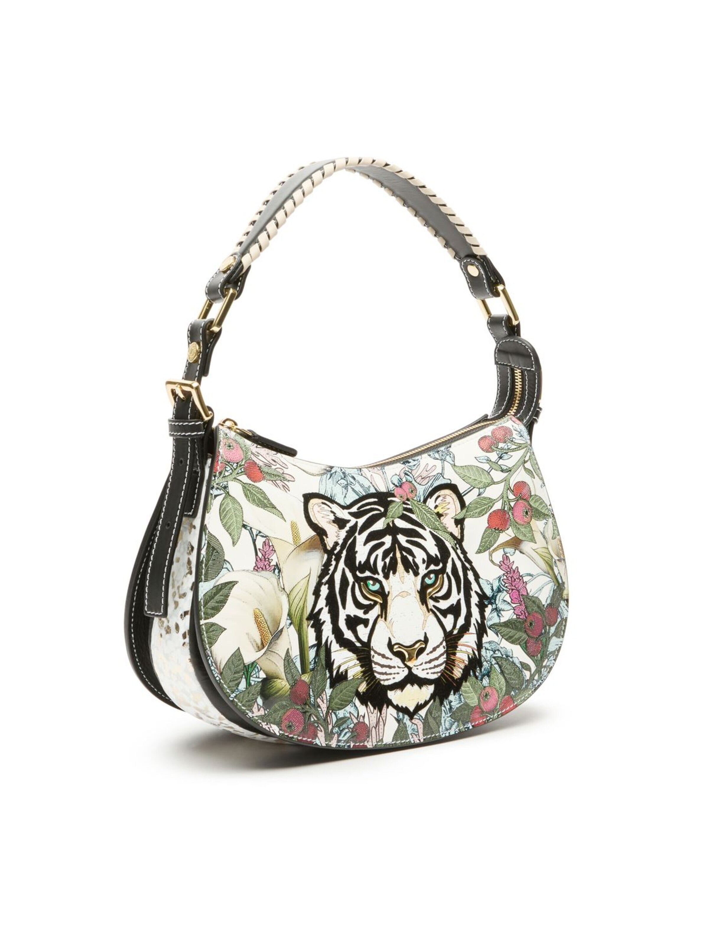 Braccialini - Bolso de hombro 'Ginevra Tigre' en Mezcla de colores