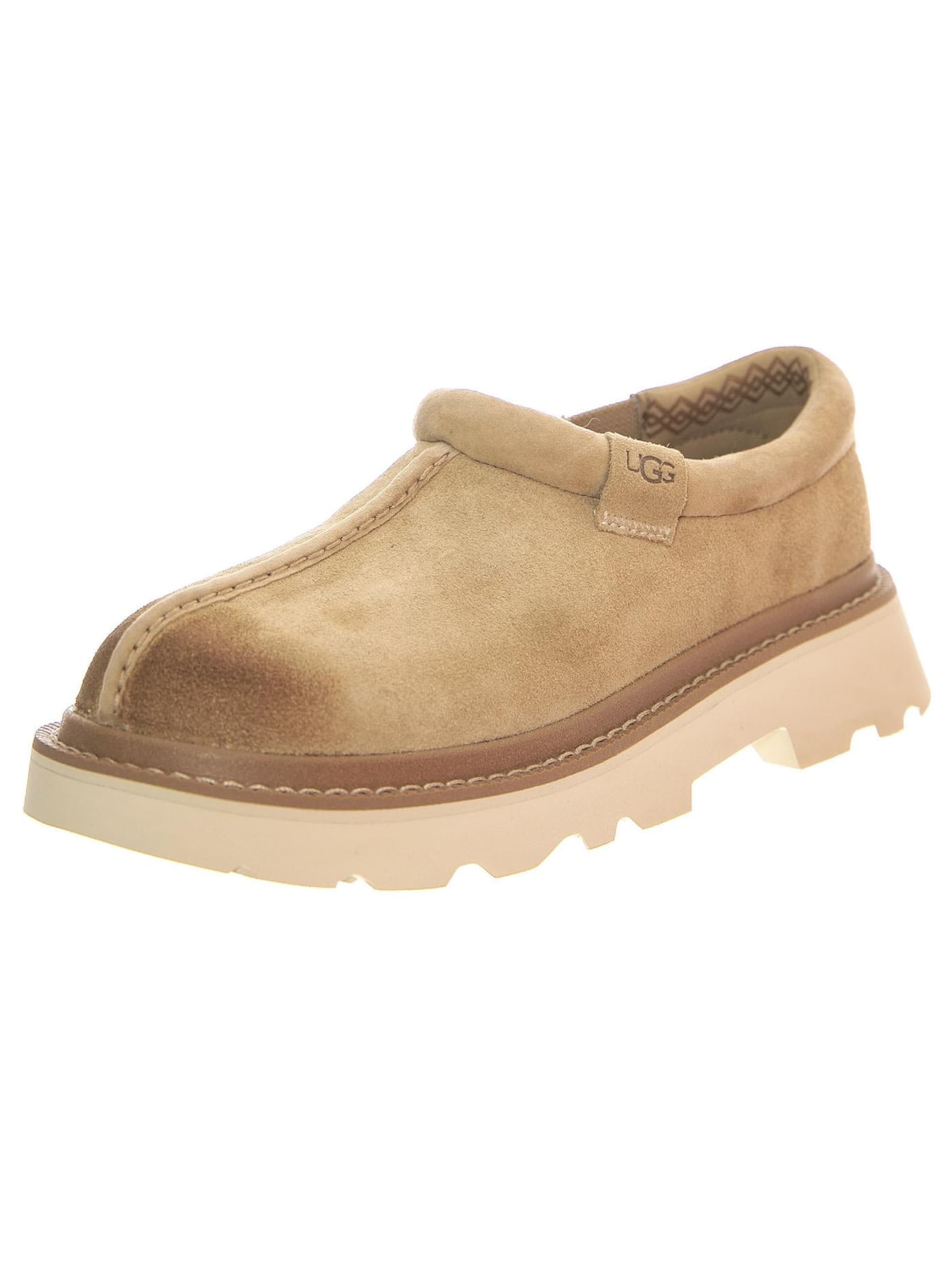 UGG Mokasyny 'M Tasman Lug Mustard Seed' w kolorze beżowy: przód