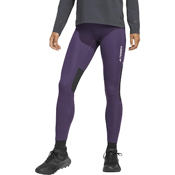 ADIDAS TERREX Skinny Lauftights 'XPERIOR' in Lila: Vorderseite