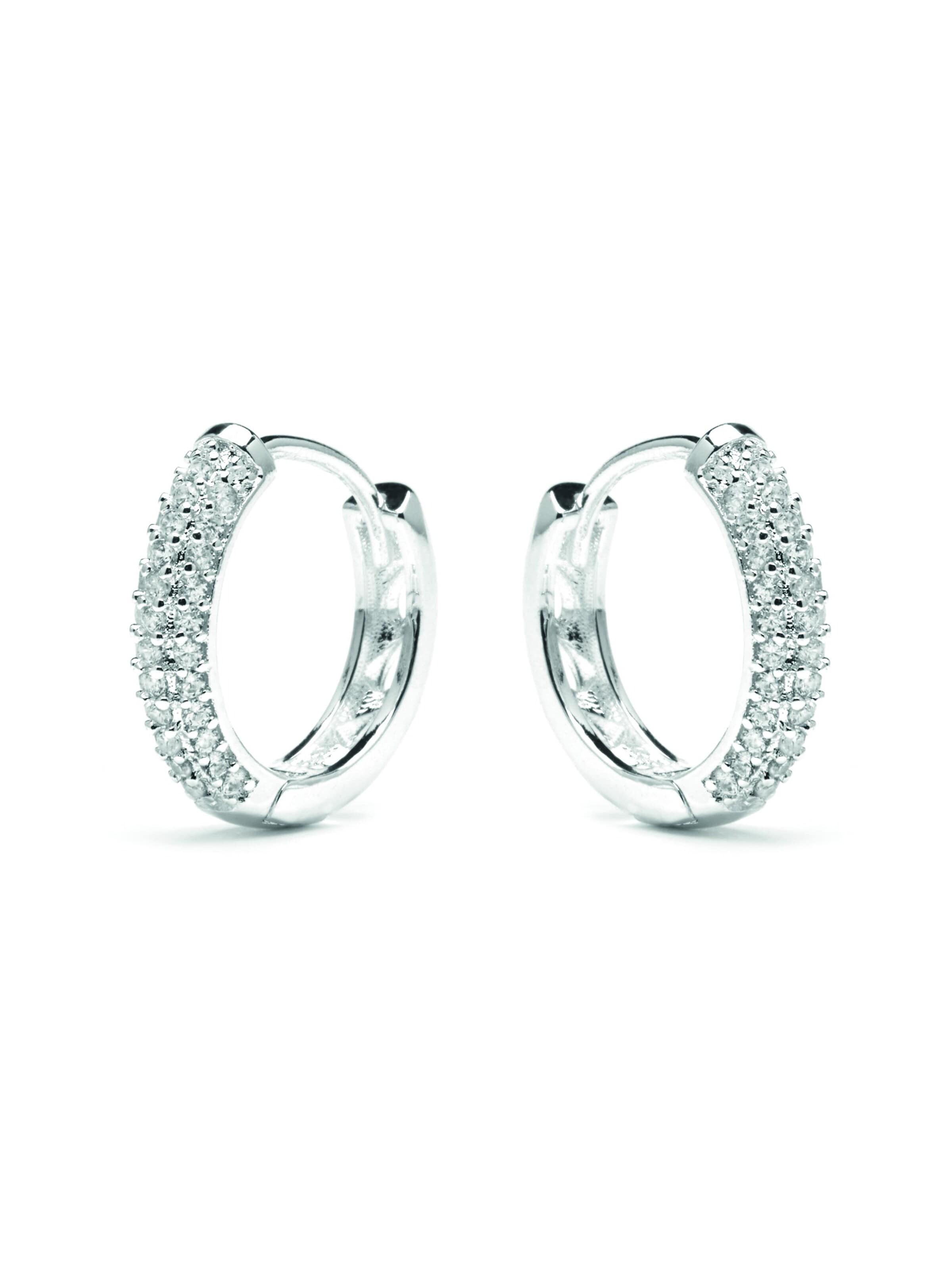 Luxenter - Pendientes 'Thian' en plata
