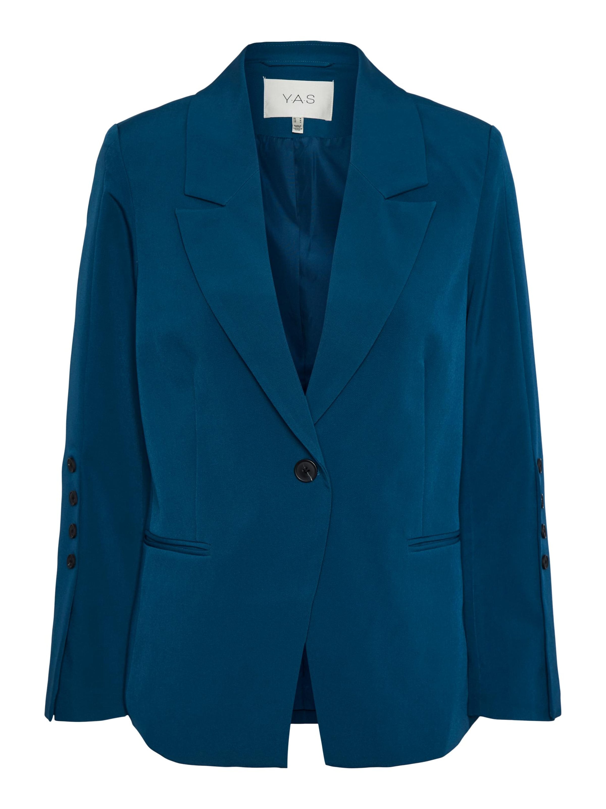 YAS Blazers 'FRAME' in Blauw: voorkant