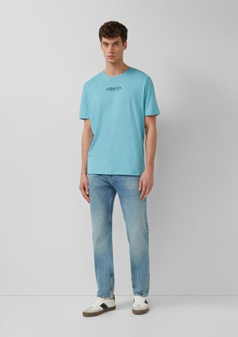 T-Shirt s.Oliver en bleu