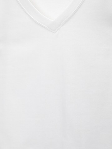 Pull&Bear Тениска в бяло