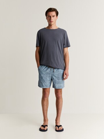 Scalpers Board Shorts in Blue: front