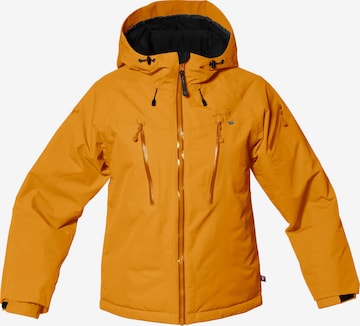 Isbjörn of Sweden Winter Jacket 'CARVING' in Yellow: front