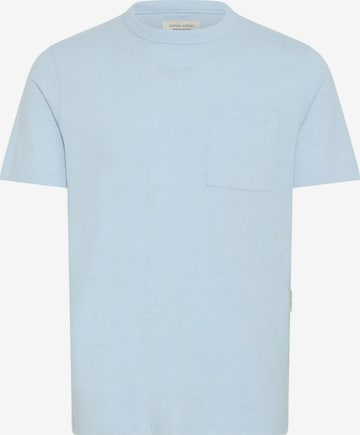 T-Shirt ' CFJASPER mélange tee with chest pocket ' Casual Friday en bleu : devant