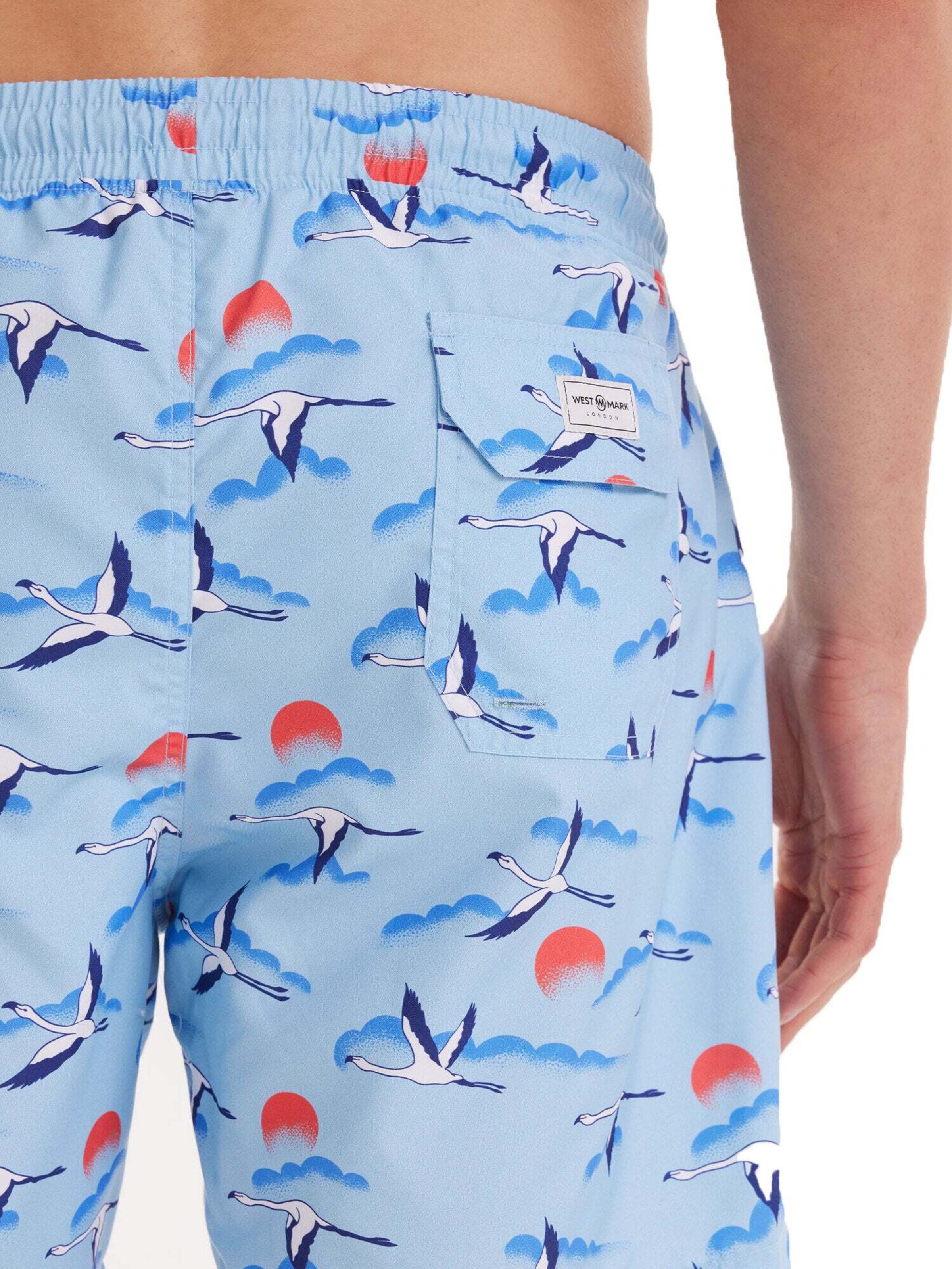 WESTMARK LONDON Zwemshorts in Blauw