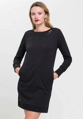 Ragwear Dress 'Menita O' in Black: front