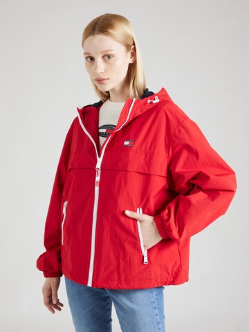 Tommy Jeans - Chaqueta de entretiempo 'CHICAGO' en rojo: frente