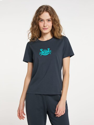 SOMWR Shirt in Blauw: voorkant