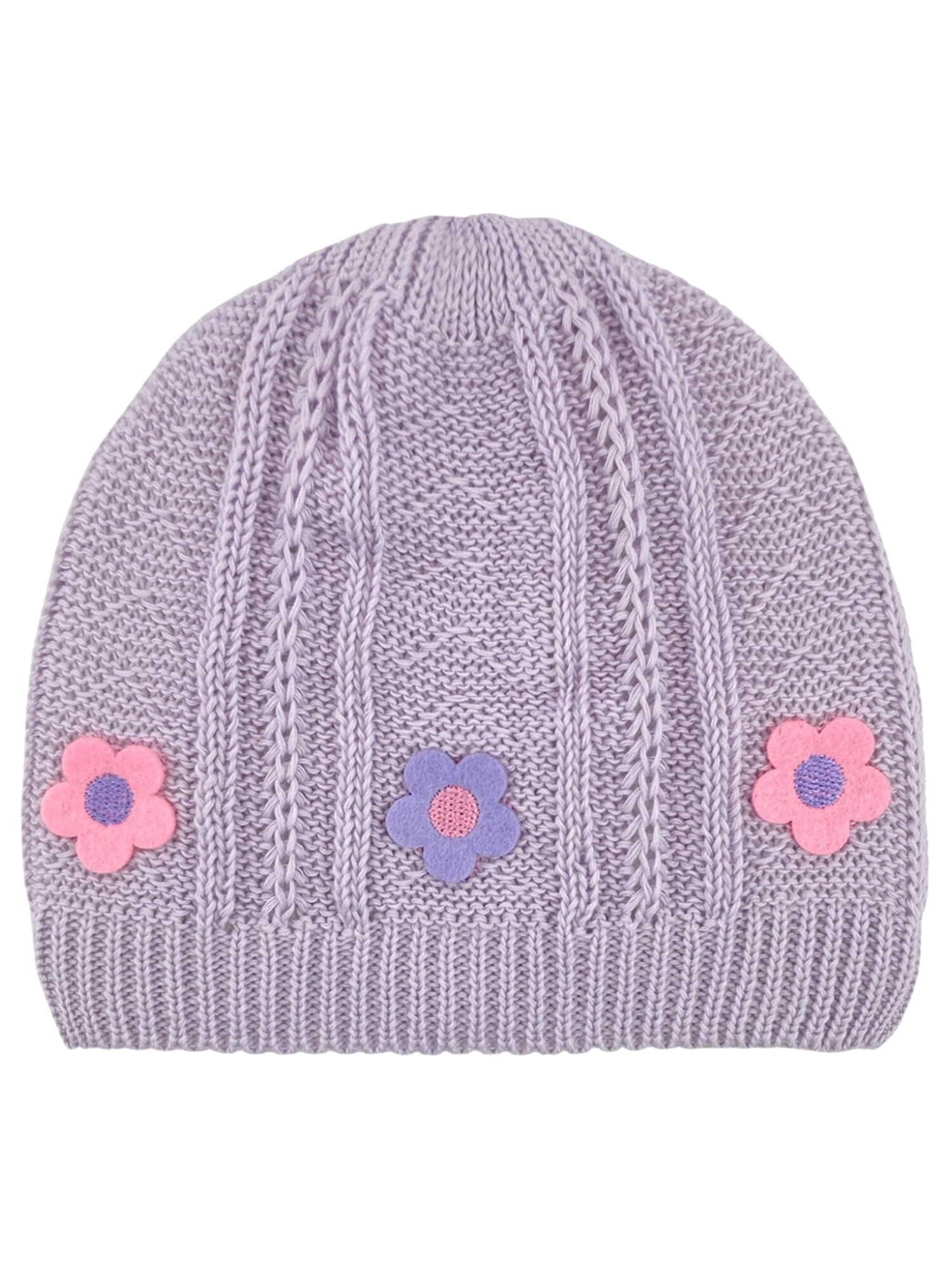 Aliap Mütze in Lila: Vorderseite