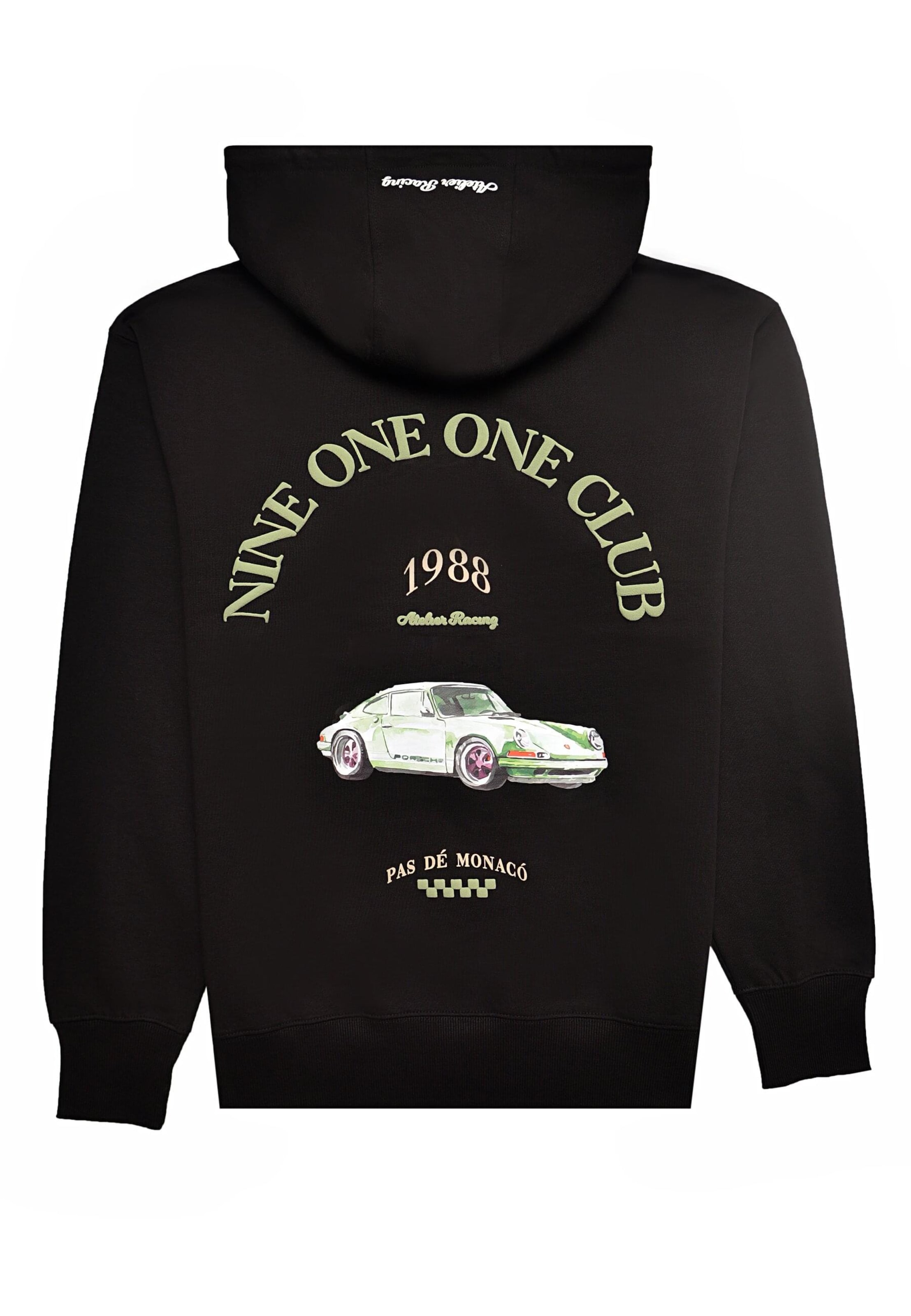 Pas De Monaco Sweatshirt 'Le Mans 88' in Black