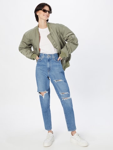 LEVI'S ® Tapered Τζιν 'High Waisted Mom Jean' σε μπλε