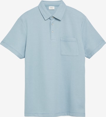s.Oliver Poloshirt in Blau: Vorderseite