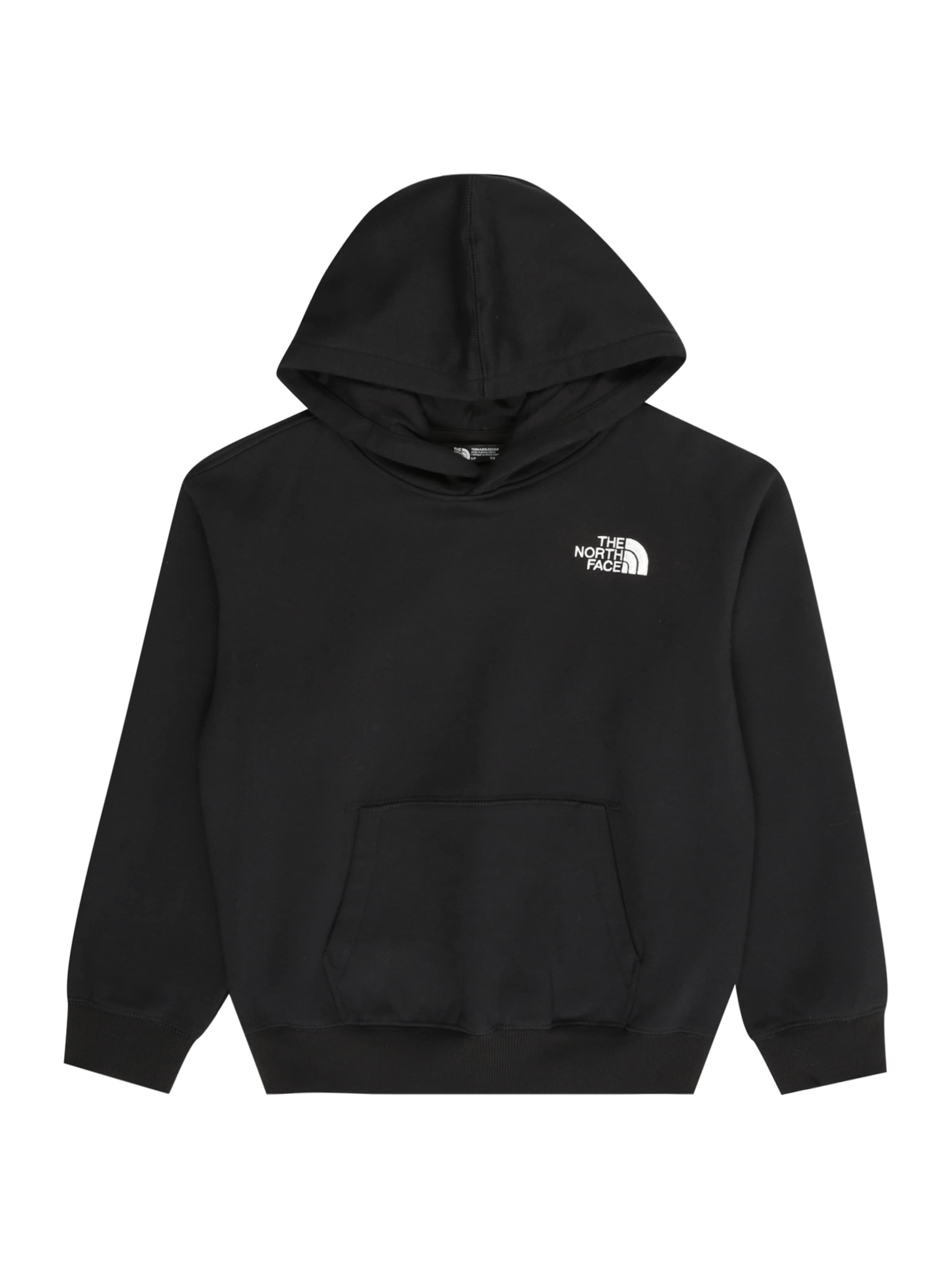 juoda THE NORTH FACE Sportinio tipo megztinis 'ESSENTIAL': priekis