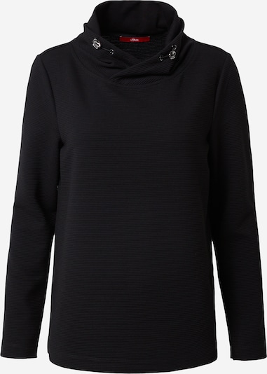 s.Oliver Sweatshirt in de kleur Zwart, Productweergave