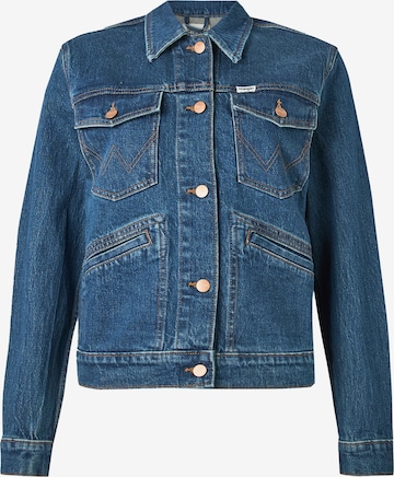 WRANGLER Демисезонная куртка 'HERITAGE' в Синий: спереди