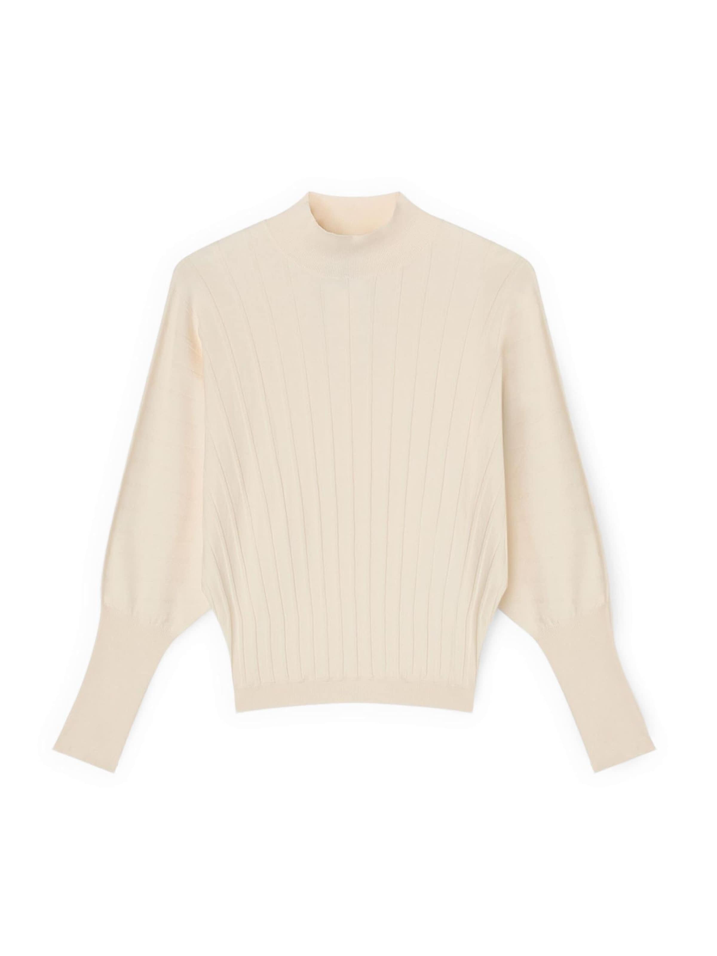 MOTIVI Sweater in White: front