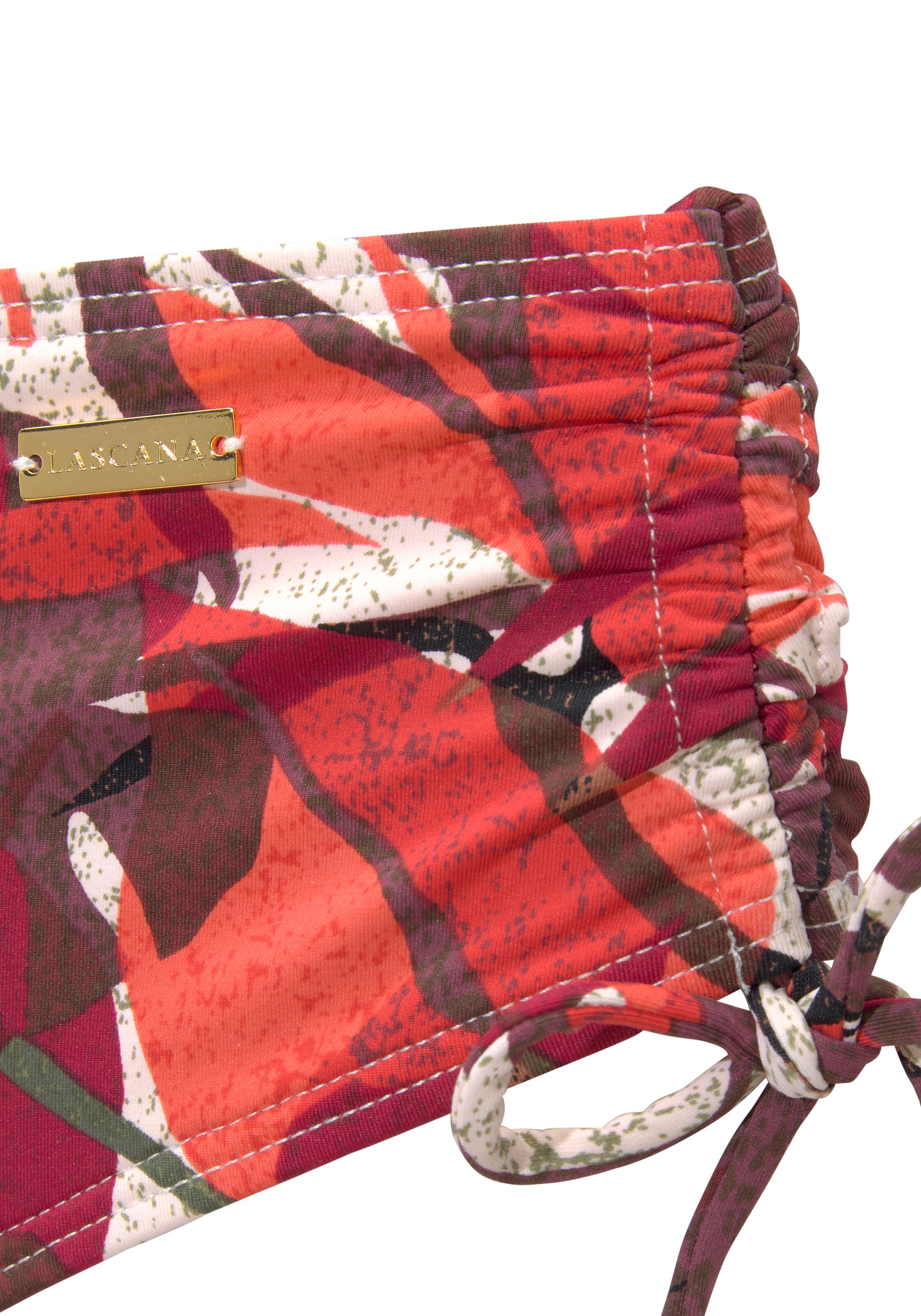 LASCANA Bikiinipüksid, värv punane