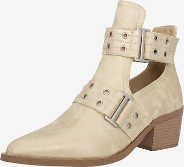 Bottines Salinyang en or : devant