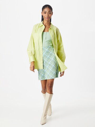 PIECES Topp 'KITTE', värv roheline