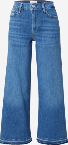 FRAME Wide leg Jeans 'PIXIE' in Blauw: voorkant