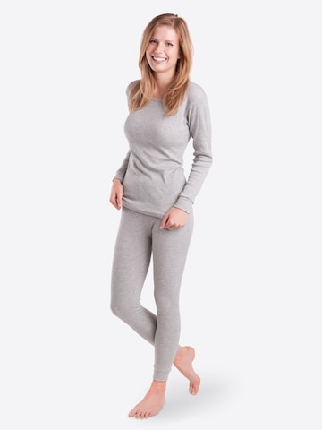 MT Underwear Sets 'Thermo' in Grey: front