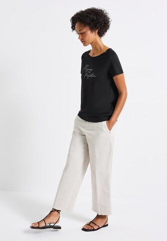 STREET ONE Shirt in Schwarz