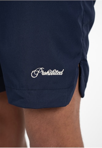 Prohibited Zwemshorts in Blauw