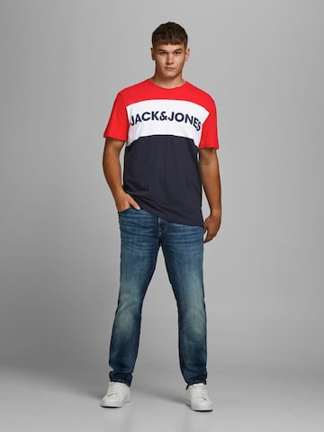 Jack & Jones Plus T-Shirt in Rot