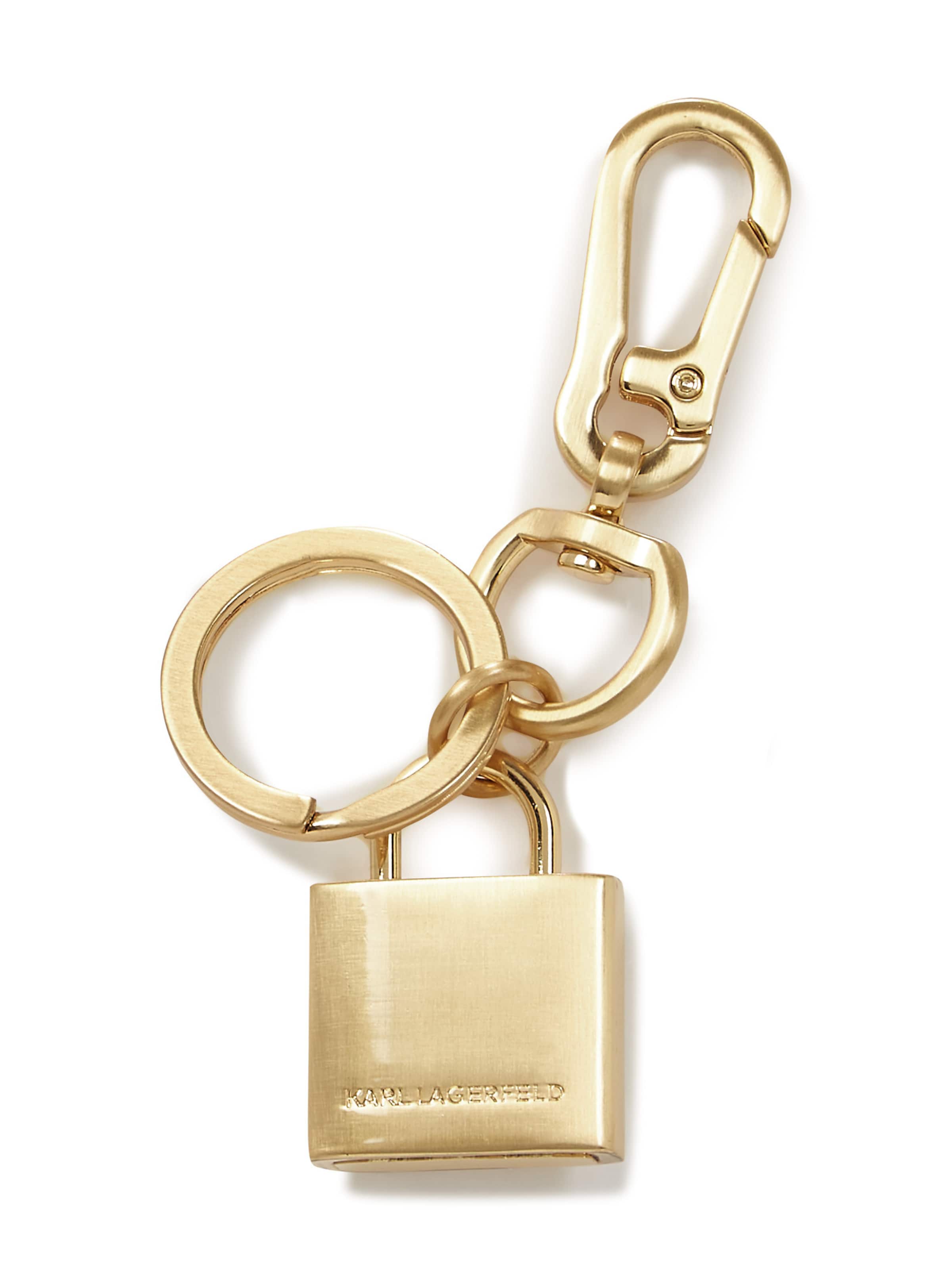 Portachiavi di Karl Lagerfeld in oro