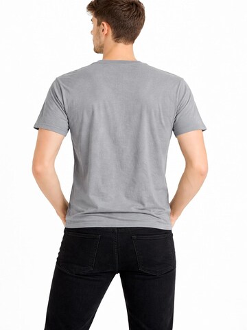 A Question Of (AQO) Shirt 'Anders Tee Garment Dyed' in Grey