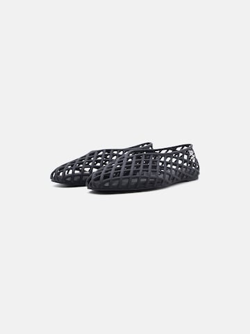 juoda Karl Lagerfeld Balerinos