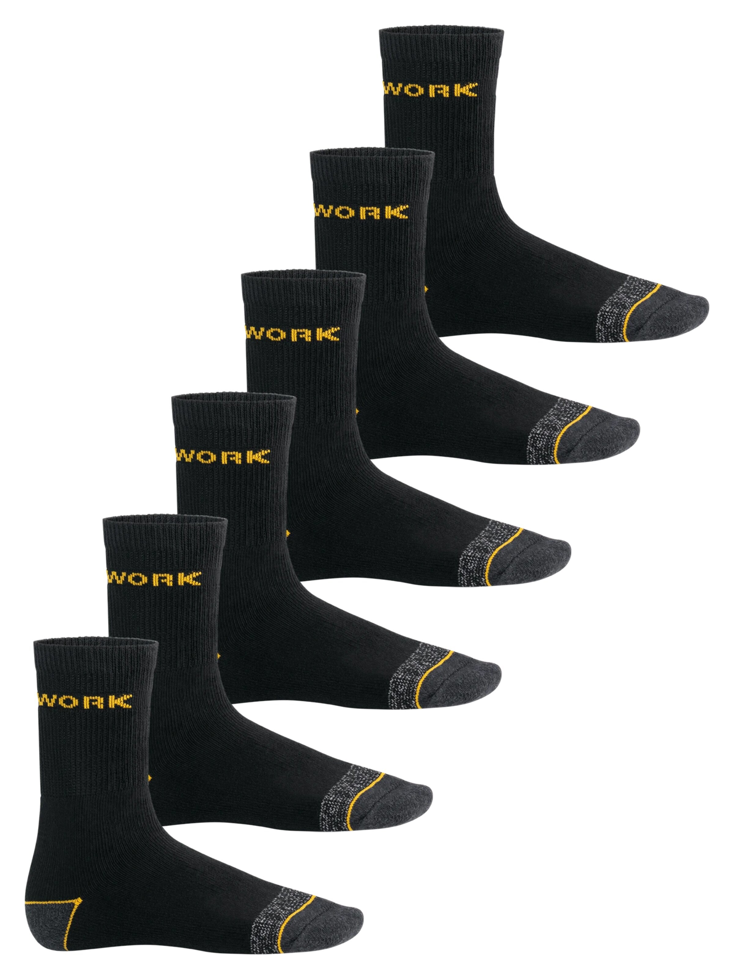 MT Socks 'Workwear' in Yellow: front