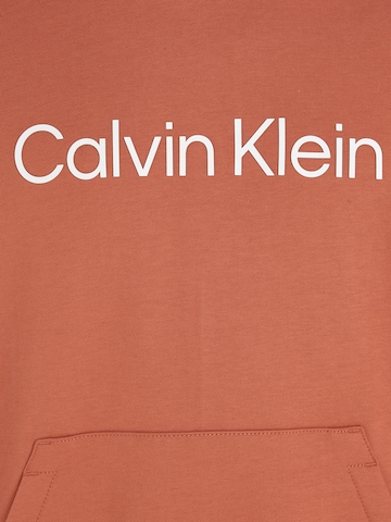Calvin Klein كنزة رياضية بلون برتقالي