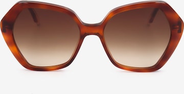 Occhiali da sole 'PALMA' di Silvian Heach in marrone: frontale