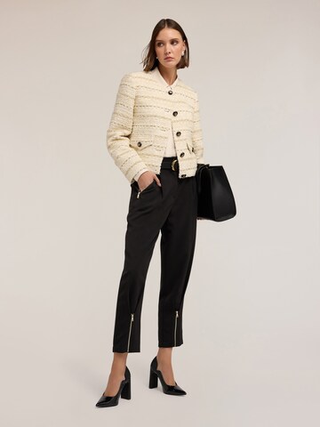 Loosefit Pantalon MOTIVI en noir