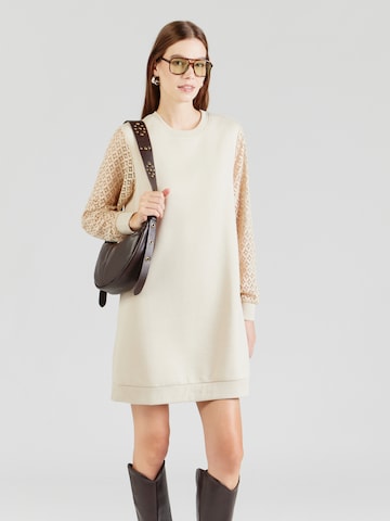 ABOUT YOU - Vestido 'Elfi' em bege: frente