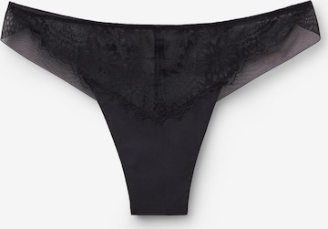 INTIMISSIMI Slip in Schwarz: Vorderseite