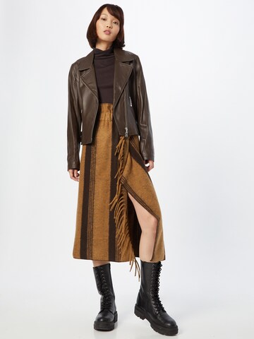 Sisley Skirt in Brown