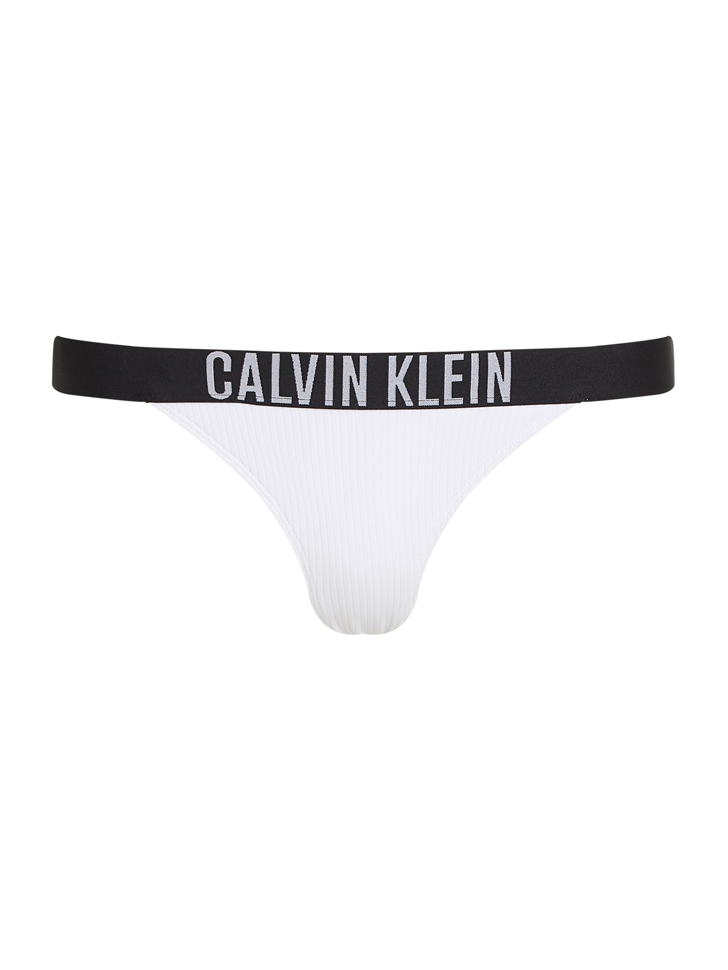 Calvin Klein Swimwear Bikini hlačke 'Intense Power' | bela barva: sprednja stran